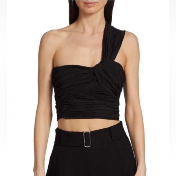 A.L.C. Tops - NWOT A.L.C. Women’s Apollo Linen One Shoulder Top Summer Vacation Resort Luxe